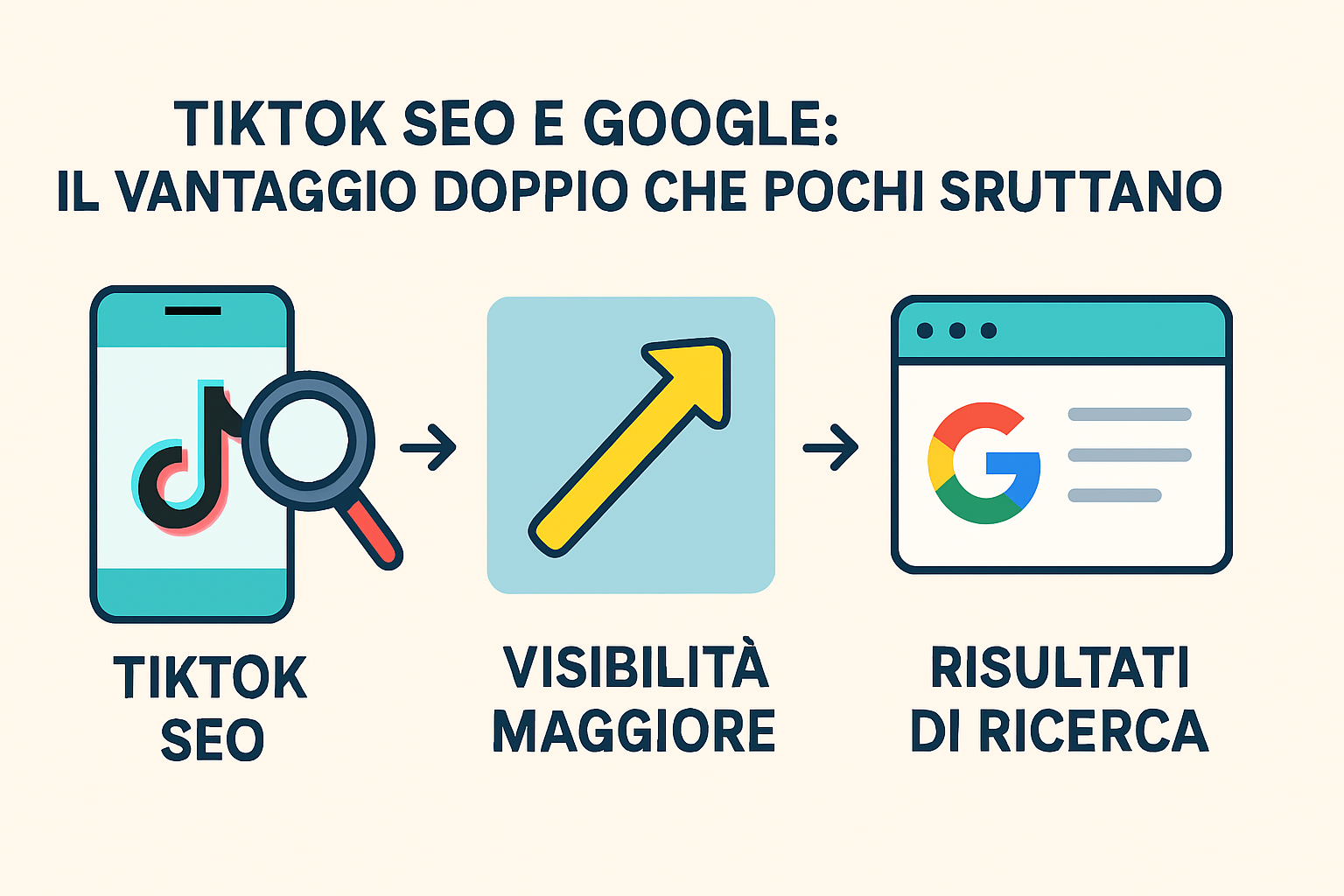 TikTok SEO e Google: il vantaggio doppio che pochi sfruttano